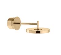 Asteria Wall Lamp Short & Hardwired Polished Brass