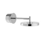 Asteria Wall Lamp Short & Hardwired Polished Steel