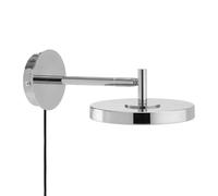 Asteria Wall Lamp Short Polished Steel