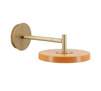 Asteria Wall Lamp Short Shade Orange