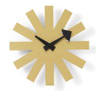 Asterisk Brass Wall Clock Vitra