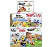 Asterix and Cleopatra Series 2 Big Fight Normans Legionary 5 Books Set NEW