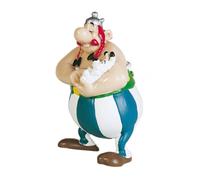 Asterix and Obelix Collectible Figurine Obelix Holding Idefix 8 cm 605029