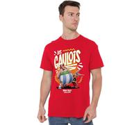 Asterix And Obelix Heroic Gauls Unisex T Shirt, Red