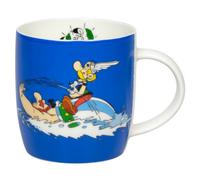 Asterix and Obelix Porcelain Könitz Mug (Swimming)