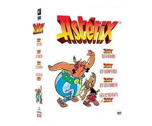 Astérix - Coffret 4 films : Astérix le Gaulois + Astérix et Cléopâtre + Les 12 travaux d'Astérix + Astérix et les indiens