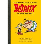 Asterix Edition Omnibus I: Die Werkausgabe mit Leinenrücken. Asterix der Gallier - Die goldene Sichel - Asterix und die Goten