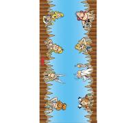 Asterix fabric table runner 3 m