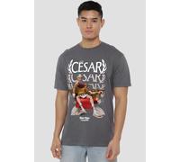 Asterix & Obelix - César Of Rome T-Shirt, Light Graphite Netflix Grey S