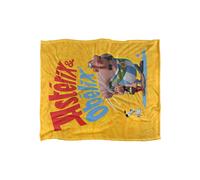 Asterix Obelix Idefix The Gauls Blanket Silky Touch Super Soft Throw Blanket 152 X 127 cm Netflix White One Size