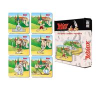 Asterix Olympic Games 6-Piece Cork Coaster Set