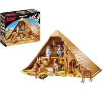 Playmobil 71148 Asterix: Pyramid of the Pharaoh, asterix collection play figures, Obelix, educational toy, fun imaginative role-play, playset suitable for children ages 5+[Exclusively on Amazon]