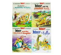 Asterix Series 8 Collection 4 Books Set (Book 36-39) (Asterix and The Missing Scroll, Asterix and The Chariot Race, Asterix and The Chieftain's Daughter & Asterix and the Griffin)