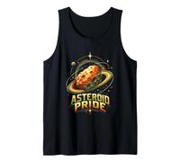 Asteroid Pride Retro Orbit Emblem Astronomy Tank Top