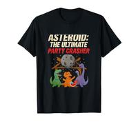 Asteroid: The Ultimate Party Crasher Dino Design T-Shirt