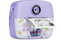 ASTGMI Kids Camera Instant Print Camera for Girls Boys,1080P HD Kids Digital Camera with Color Pens, 3 Rolls Print Paper, Girls Birthday Gifts Toys for 3 4 5 6 7 8 9+ Year Old (Pink)