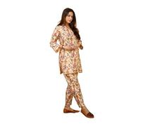 ASTHA FASHIONS Ethnic Co Ord Set | Casual Wear Pant Top Set | Fancy Co-Ord Set | Full Pair Set | Women Kurta Sets Kurtis | Women Kurta Pant Set | Coord Sets for Women | Top Pant Set, Print In Multi,