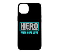 Asthma Allergy Awareness Hero - Asthma Allergy Awareness Case for iPhone 14 Plus