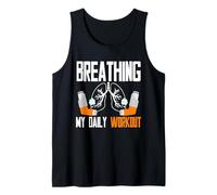 Asthma Asthmatic Breathing My Daily Workout Tank Top