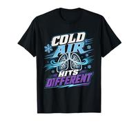 Asthma Asthmatic Cold Air Hits Different T-Shirt