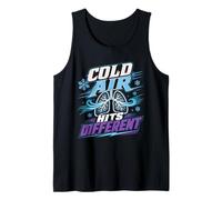 Asthma Asthmatic Cold Air Hits Different Tank Top