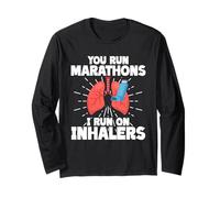 Asthma Asthmatic Long Sleeve T-Shirt