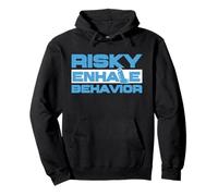 Asthma Asthmatic Risky Enhale Behavior Pullover Hoodie