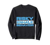 Asthma Asthmatic Risky Enhale Behavior Sweatshirt