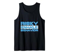 Asthma Asthmatic Risky Enhale Behavior Tank Top