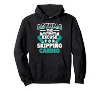 Asthma Asthmatic Skipping Cardio Pullover Hoodie