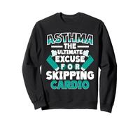 Asthma Asthmatic Skipping Cardio Sweatshirt