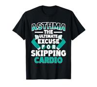 Asthma Asthmatic Skipping Cardio T-Shirt
