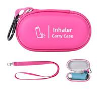 Asthma Inhaler Holder Case - Hard Shell Travel Storage Case, High Visibility, Compact & Secure Fit - Ideal for Daily Use and On-The-Go (Inhaler Not Included)