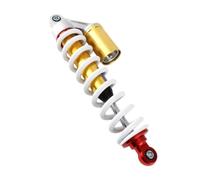 Astibym Motorcycle Shock Absorber 350mm Adjustable Damping | Aluminum Alloy Bracket,Spring Steel Coil,Rustproof Outdoor Use,ATV Suspension,Dirt Bike Quad Fit