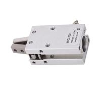 Astibym Pneumatic Gripper Cylinder 10mm Bore M5x0.5 Aluminum Alloy | Compact Finger Air Tool, Single Double Action Clamp, Non Contact Magnetic Switch, ±0.01mm Repeatability