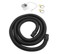 Astibym RV Sink Drain Connector Hose Kit, Right Angle Stainless | ABS Stainless Steel, Proof Sealing, RV , Yacht Drain Adapter, Quick Installation