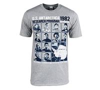 Astick The Thing Outpost #31 John Carpenter Uomo T-Shirt Grigio 1982 Horror Movie Film Grey S