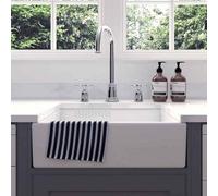 Astini Lsc Intermediate White 500X400X145 Ceramic Belfast Butler Kitchen Sink & Waste
