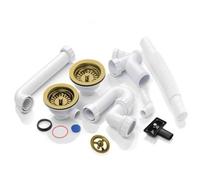 Astini Rak Rangemaster 1.5 Bowl Stainless Steel Waste And Overflow