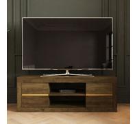 GFW Astley 4 Drawer Tv Unit Knotty Oak, Brown