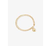 Astley Clarke Womens Astley Clarke Biography 18ct Yellow Gold Vermeil and White Sapphire Locket Bracelet Yellow Gold Vermeil 1Size