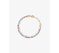 Astley Clarke Womens Astley Clarke Fine Biography Multi 18ct Yellow Gold Vermeil and Gemstone Bracelet Yellow Gold Vermeil 1 Size