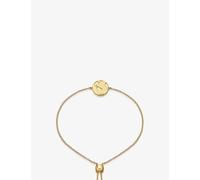 Astley Clarke Womens Yellow Gold Mini Earth Kula 18ct Gold-plated Sterling Silver Bracelet 1 Size