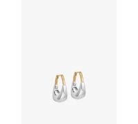 Astley Clarke Womens Yellow Gold Vermeil Aurora U-hoop Chunky 18ct Gold-plated Sterling-silver Earrings 1 Size