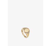 Astley Clarke Womens Yellow Gold Vermeil Biography 18ct Gold-plated Sterling-silver and Sapphire Ring L