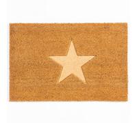 Astley Embossed Coir Star Doormat