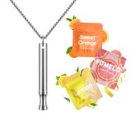 ASTOFLI Anxiety Breathing Necklace with Resistance : Breath Free Flavoured Filter Stop Anxiety Relief for Adults Breathlace Air Breathe Resistance Breathing Necklace with Filters Stress Relief Gifts