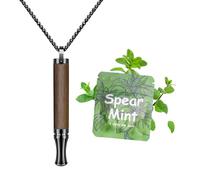 ASTOFLI Anxiety Breathing Necklace with Resistance - Quit Breathlace Filter for Adults, Single Flavoured Pack Breathe Free Device for Stress Relief, Flavour Filter Help Stop Stress Gift