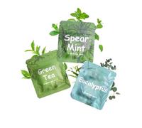 ASTOFLI Flavoured Inner Filter Packs: Eucalyptus/Green Tea/Spear Mint Flavoured Breathlace Tube Breathing Necklace with Resistance Filter Calm Breathlace Stop Stress Necklaces Anxiety Relief Breathe