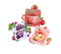 ASTOFLI Flavoured Inner Filter Packs: New Fruit Series Flavoured Breathlace Tube Breathing Necklace with Resistance Filter Calm Breathlace Stop Stress Necklaces Anxiety Relief Breathe Pendant